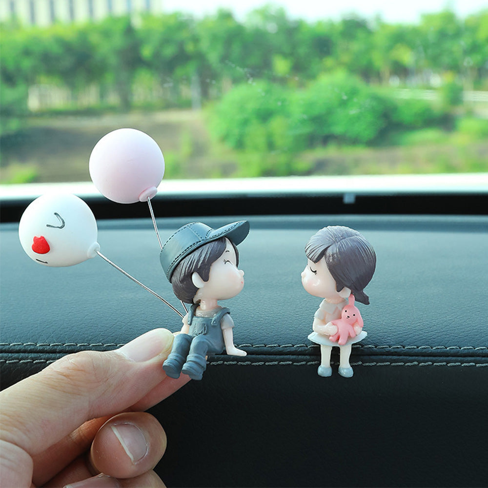 Car Accessories Doll Car Accessories Cute Cartoon Couple Gifts Car  Accessories